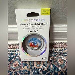 Santa Snowglobe PopSocket Christmas Xmas 2025  MagSafe PopGrip